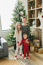 Load image into Gallery viewer, Mebie Baby Green Nutcracker Sustainable Bamboo Kids&#39; Cozy Pajamas Lounge Set
