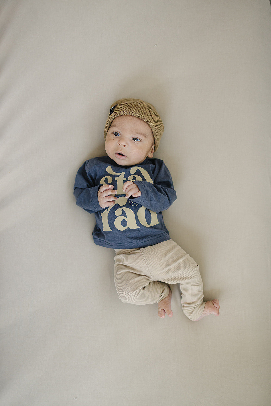 Mebie Baby Oatmeal Organic Cotton Leggings