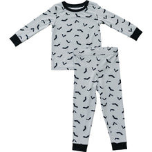 Load image into Gallery viewer, Mebie Baby Bats Bamboo Cozy Halloween Kids&#39; Pajamas Set
