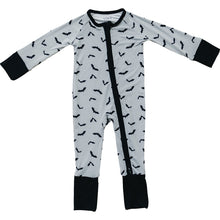 Load image into Gallery viewer, Mebie Baby Halloween Bats Bamboo Zipper
