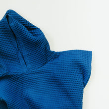 Load image into Gallery viewer, Organic Cotton Kids Waffle Beach Towel Poncho - more colors
