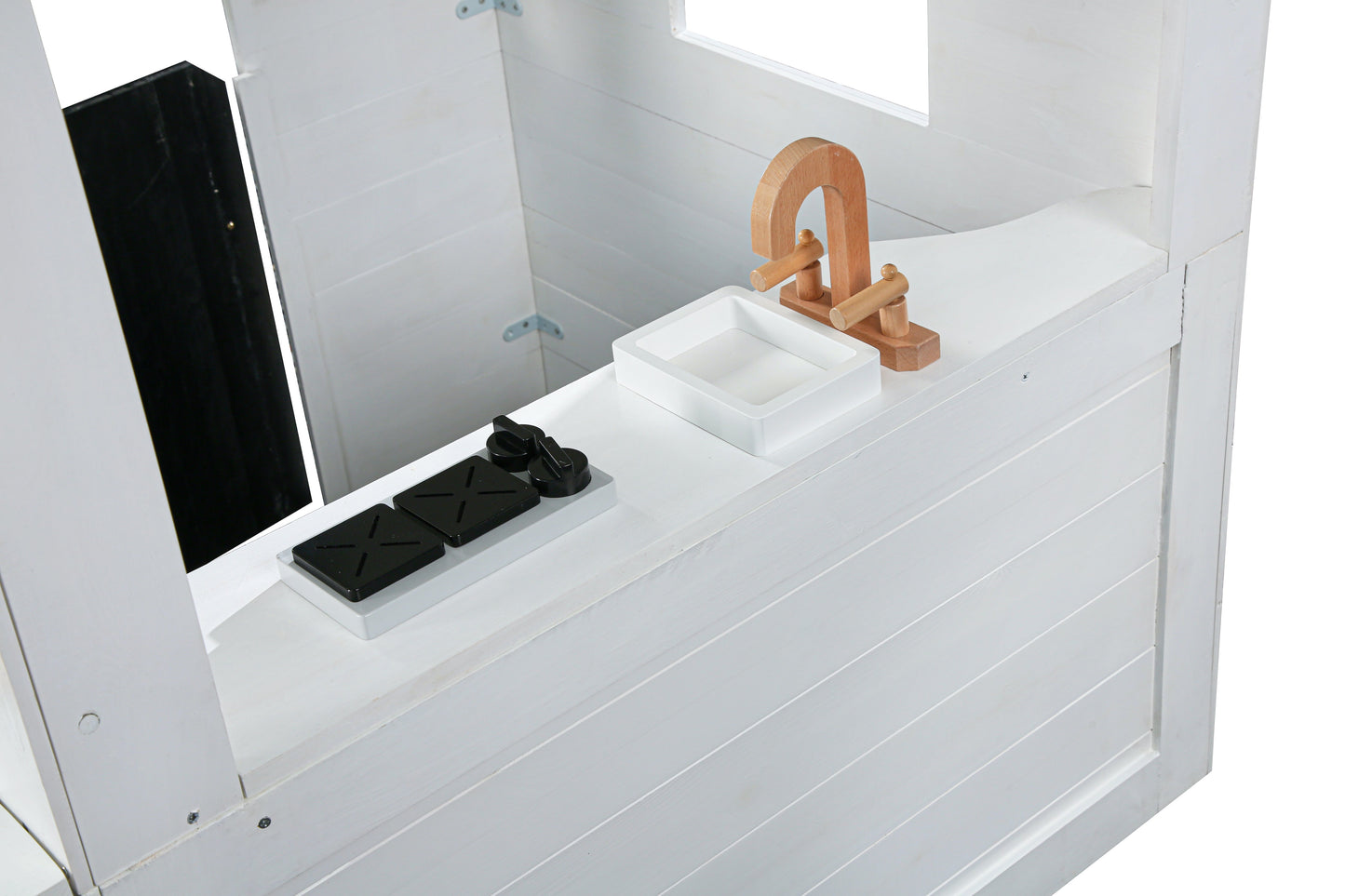 2Mamabees Sustainable Wooden Outdoor and Indoor Ajure Playhouse