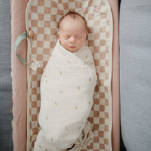 Load image into Gallery viewer, Mushie Organic Cotton Muslin Swaddle Blanket
