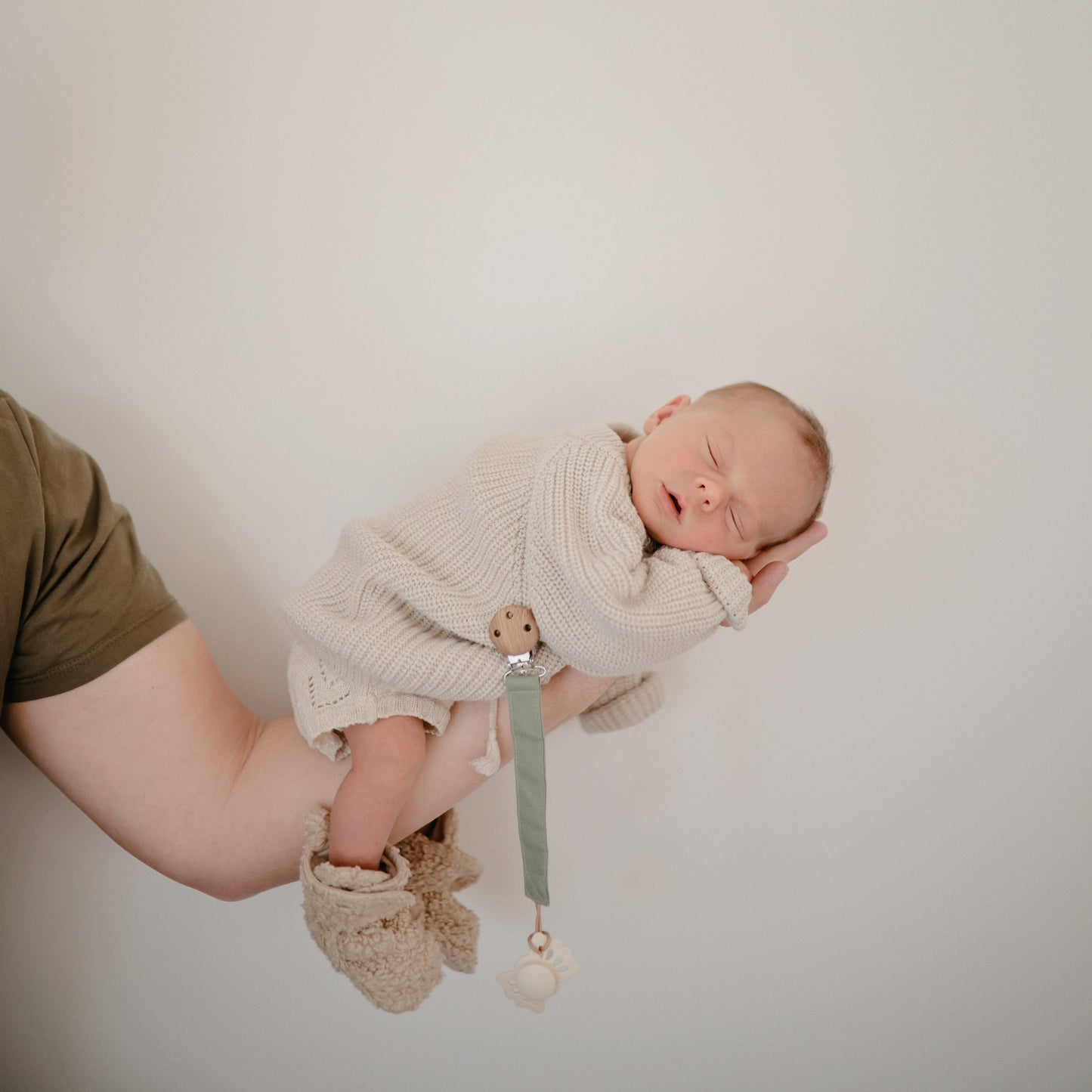 Mushie Organic Cotton Baby Chunky Knit Sweater