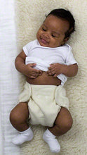 Load image into Gallery viewer, Natural Wool Snap Wrap Diaper Cover

