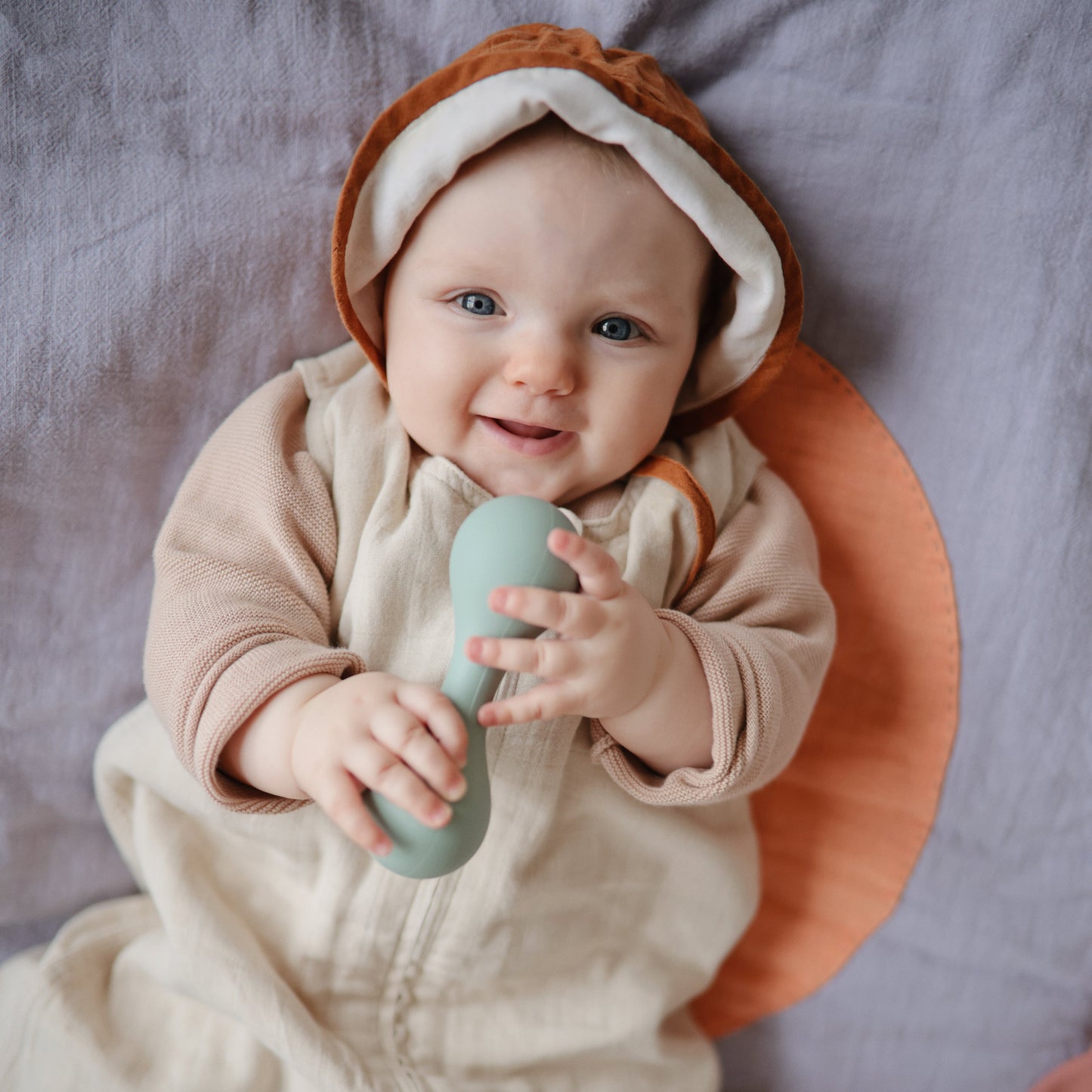 Mushie Organic Muslin Cotton Baby Sleep Bag | Lightweight Sustainable Sleep Sack