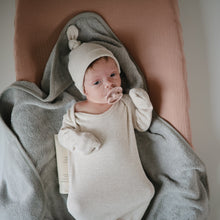Load image into Gallery viewer, Mushie Organic Cotton Ribbed Baby Beanie

