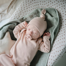 Load image into Gallery viewer, Mushie Organic Cotton Ribbed Baby Beanie
