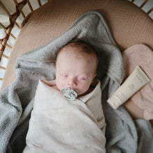 Load image into Gallery viewer, Mushie Organic Cotton Muslin Swaddle Blanket
