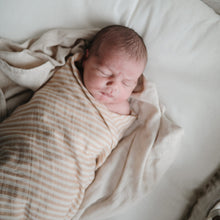 Load image into Gallery viewer, Mushie Organic Cotton Muslin Swaddle Blanket
