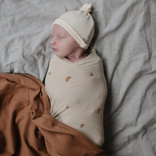 Load image into Gallery viewer, Mushie Organic Cotton Ribbed Baby Blanket
