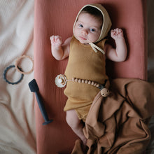 Load image into Gallery viewer, Mushie Organic Cotton Ribbed Baby Blanket
