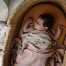 Load image into Gallery viewer, Mushie Organic Cotton Ribbed Baby Blanket
