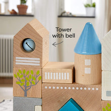 Load image into Gallery viewer, Bad Rodach 18 Piece Wooden Building Blocks
