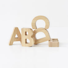 Load image into Gallery viewer, Wee Gallery Bamboo Toddler Preschooler Alphabet
