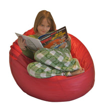 Load image into Gallery viewer, Bean Bag Chair Child Kid&#39;s size ComfyBean - Marine Grade Premium Boat Vinyl, Weather Resistant
