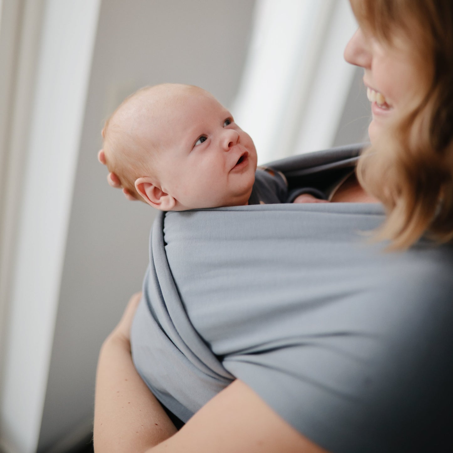 Mushie Organic Cotton Baby Wrap