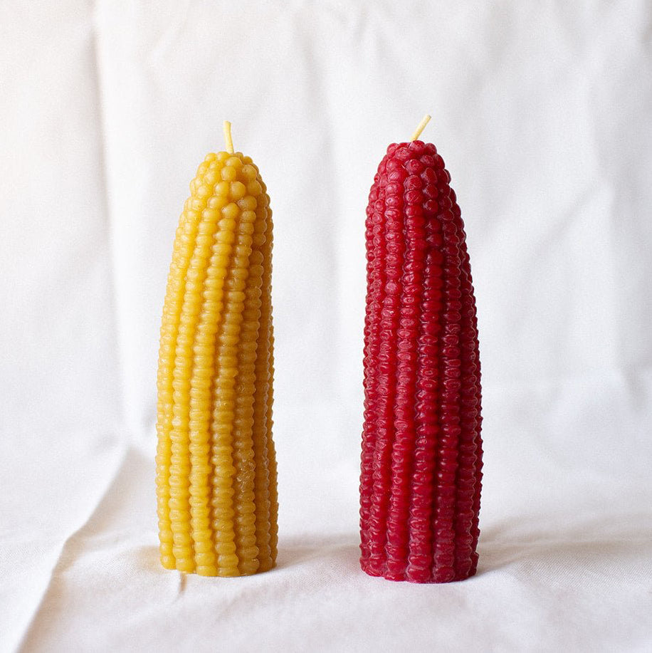 Beeswax Corn Candle - Thumbnail 5