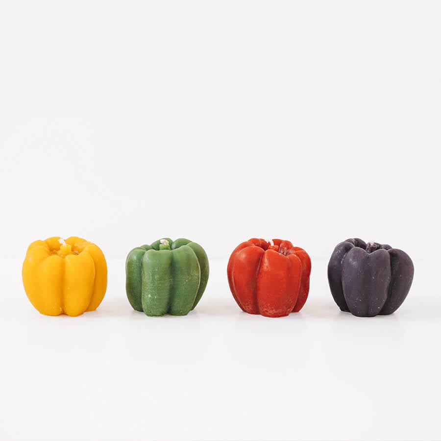 BEESWAX BELL PEPPER CANDLE - Thumbnail 4