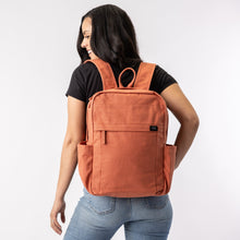 Load image into Gallery viewer, Terra Thread Earth Sustainable GOTS Organic Cotton Backpack
