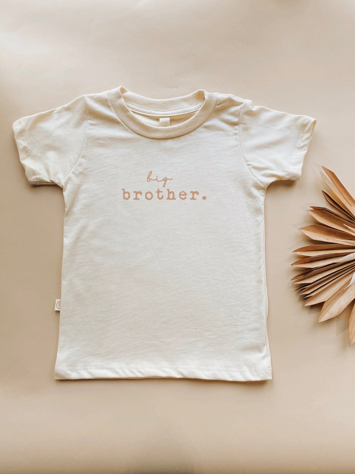 Big Brother Clay Organic Cotton Toddler T-Shirt – Short Sleeve, 2T–6T