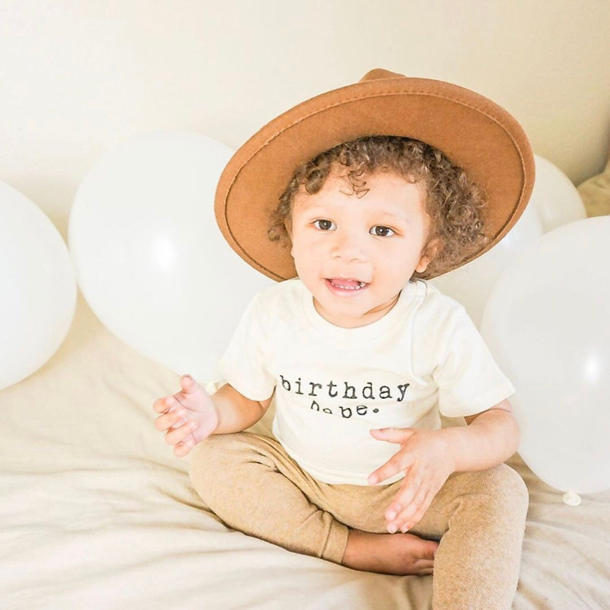 Birthday Babe Organic Cotton Kids T-Shirt – Short Sleeve, 2T–12Y