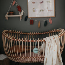 Load image into Gallery viewer, Mushie Organic Cotton Muslin Swaddle Blanket
