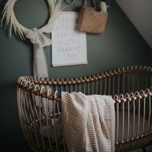 Load image into Gallery viewer, Mushie Organic Cotton Muslin Swaddle Blanket
