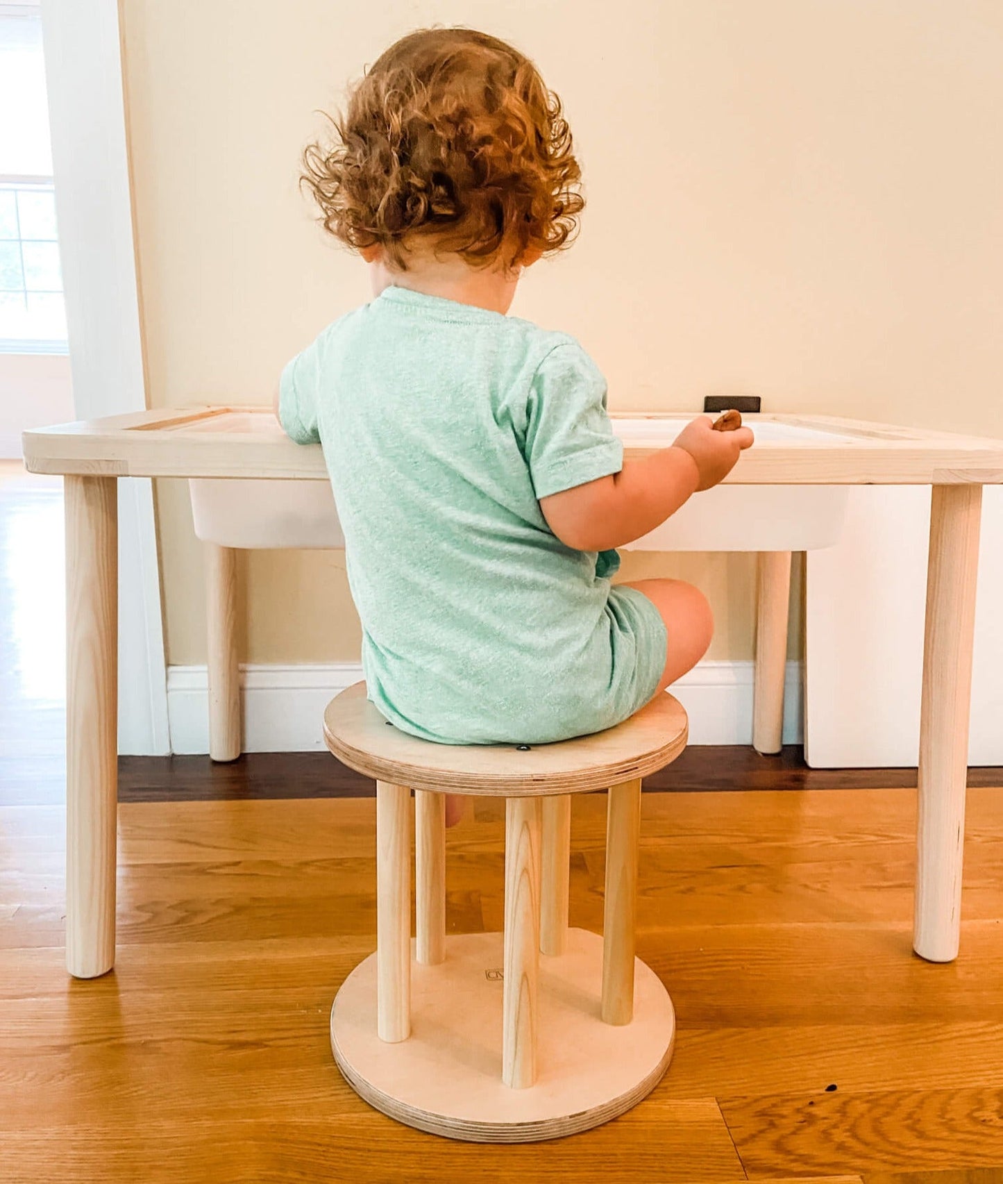 RAD Children's Furniture Grow Stool: Eco-Friendly, Non-Toxic Adaptable Seating