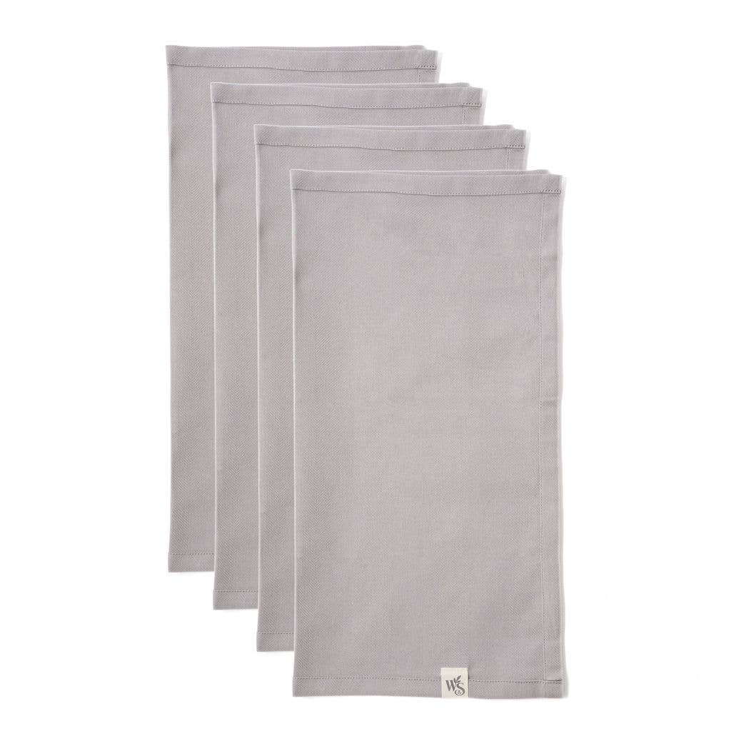 Eco-Friendly Cloth Napkins – Organic Cotton (4-Pack)