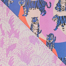 Load image into Gallery viewer, Blue Tigers • Double-Sided Everyday Eco Wrapping Paper
