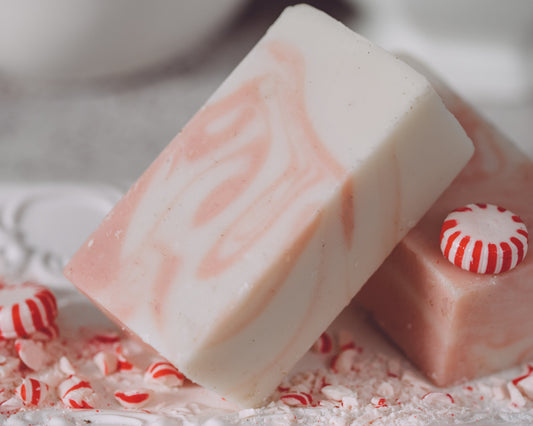 Sweet Harvest Farms Candy Cane Organic Handmade Soap