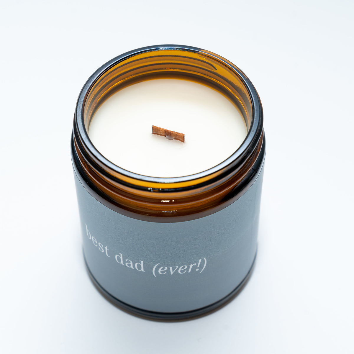 Best Dad Ever Gift Candle – Cypress Sage & Patchouli, Beeswax & Coconut, 9 oz