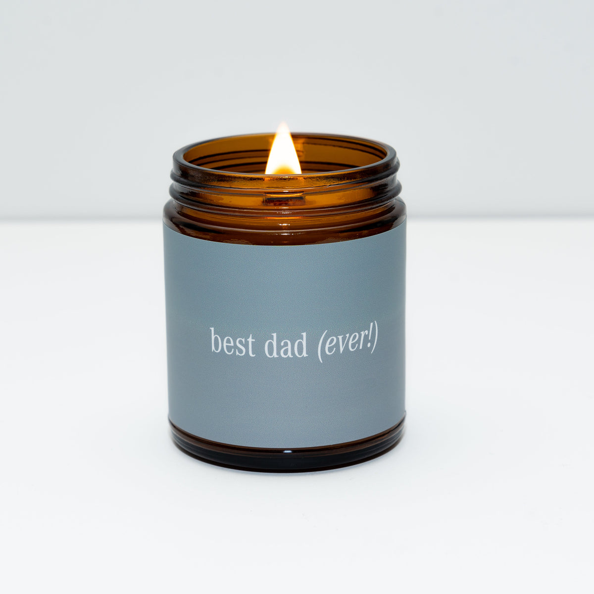 Best Dad Ever Gift Candle – Cypress Sage & Patchouli, Beeswax & Coconut, 9 oz