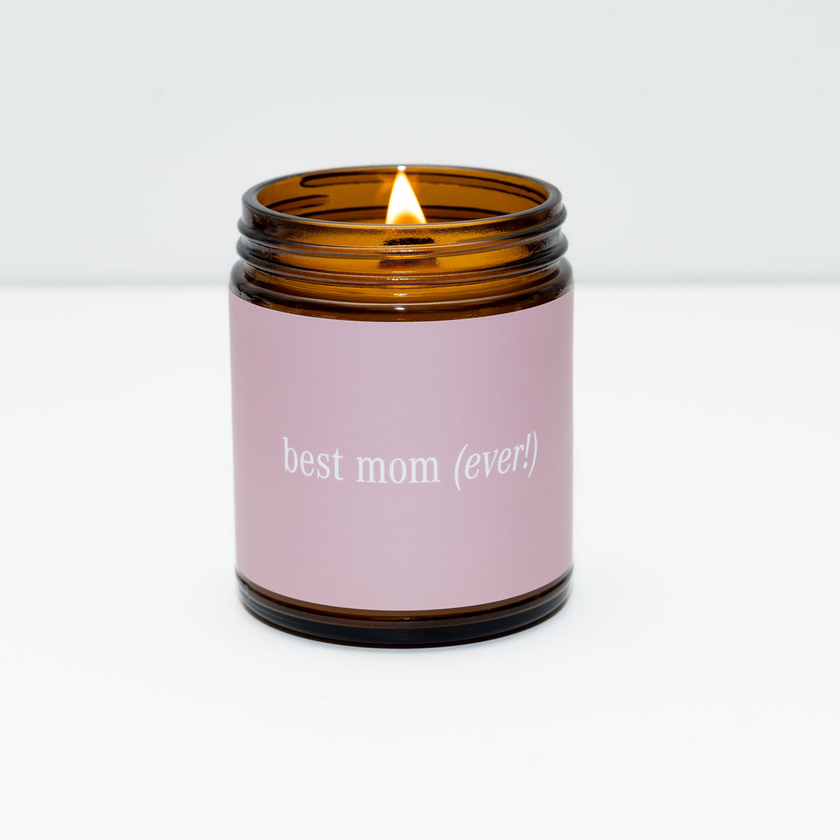 Best Mom Ever Gift Candle – Lavender Vanilla Tangerine, Beeswax & Coconut, 9 oz