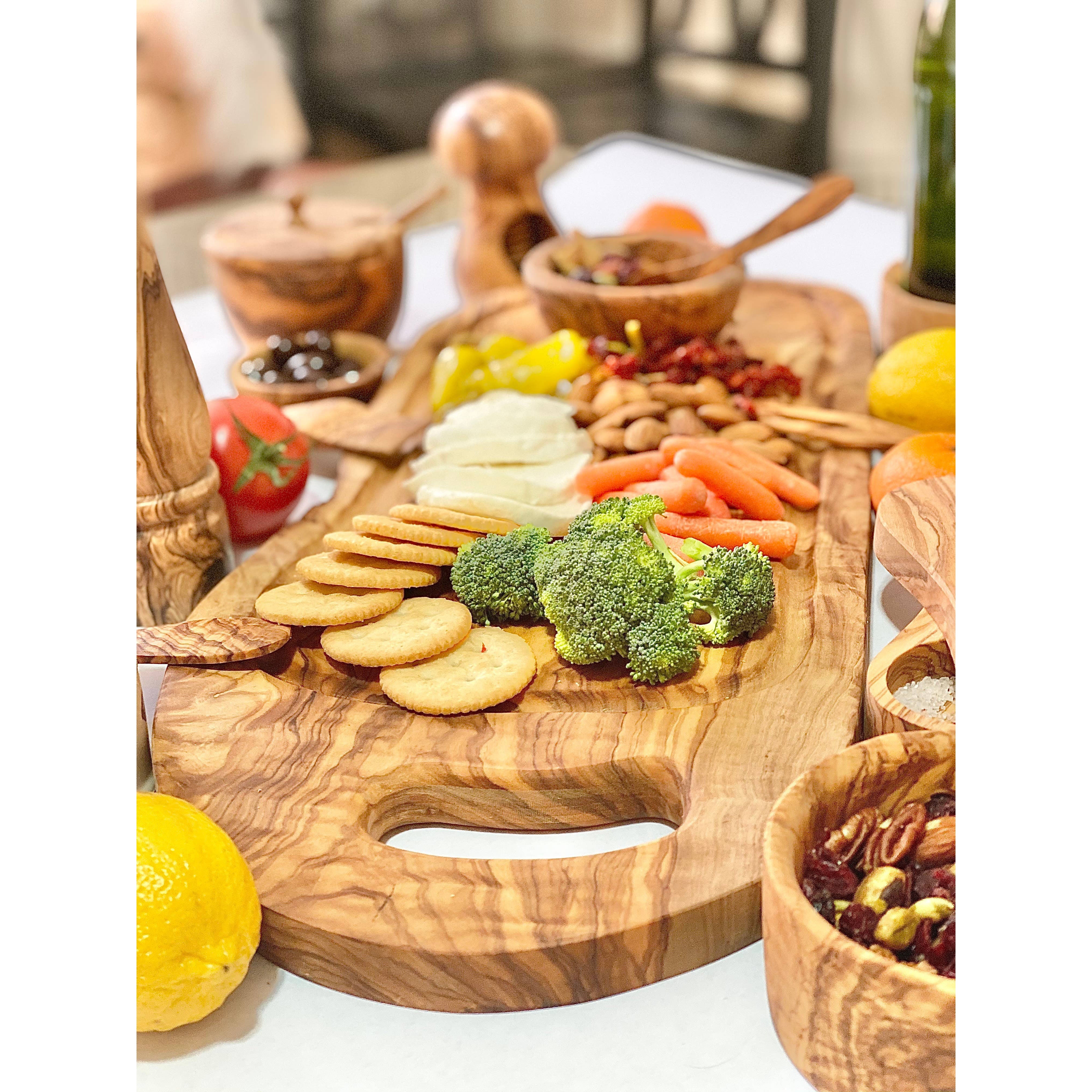 Olive Wood Charcuterie Board