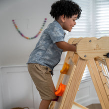 Load image into Gallery viewer, Avenlur Chestnut - 8-in-1 Eco-Friendly Wooden Jungle Gym for Toddlers
