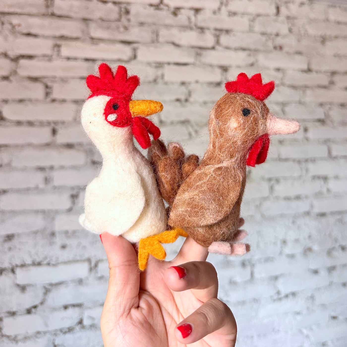 String Puppet Chicken Chicken Finger Puppet – Nature Kids Co.