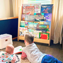 Load image into Gallery viewer, Tiered Montessori Bookshelf
