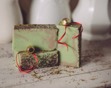 Load image into Gallery viewer, Christmas Thyme Organic Handmade Soap - All that Christmas smells like and more! | Sweet Harvest Farms
