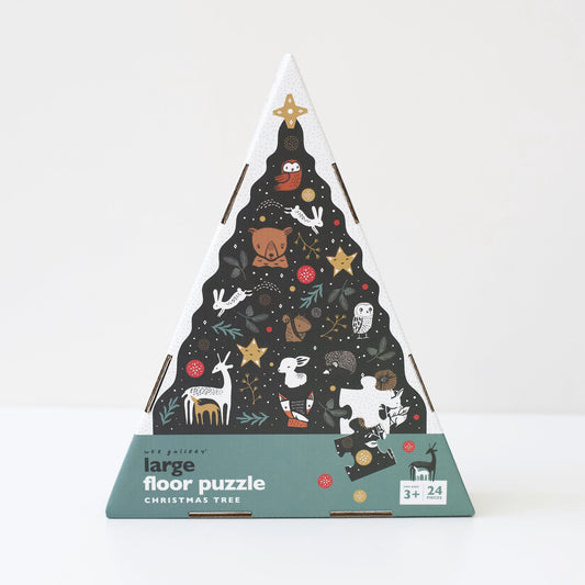 Wee Gallery Eco-Friendly Christmas Tree Floor Puzzle