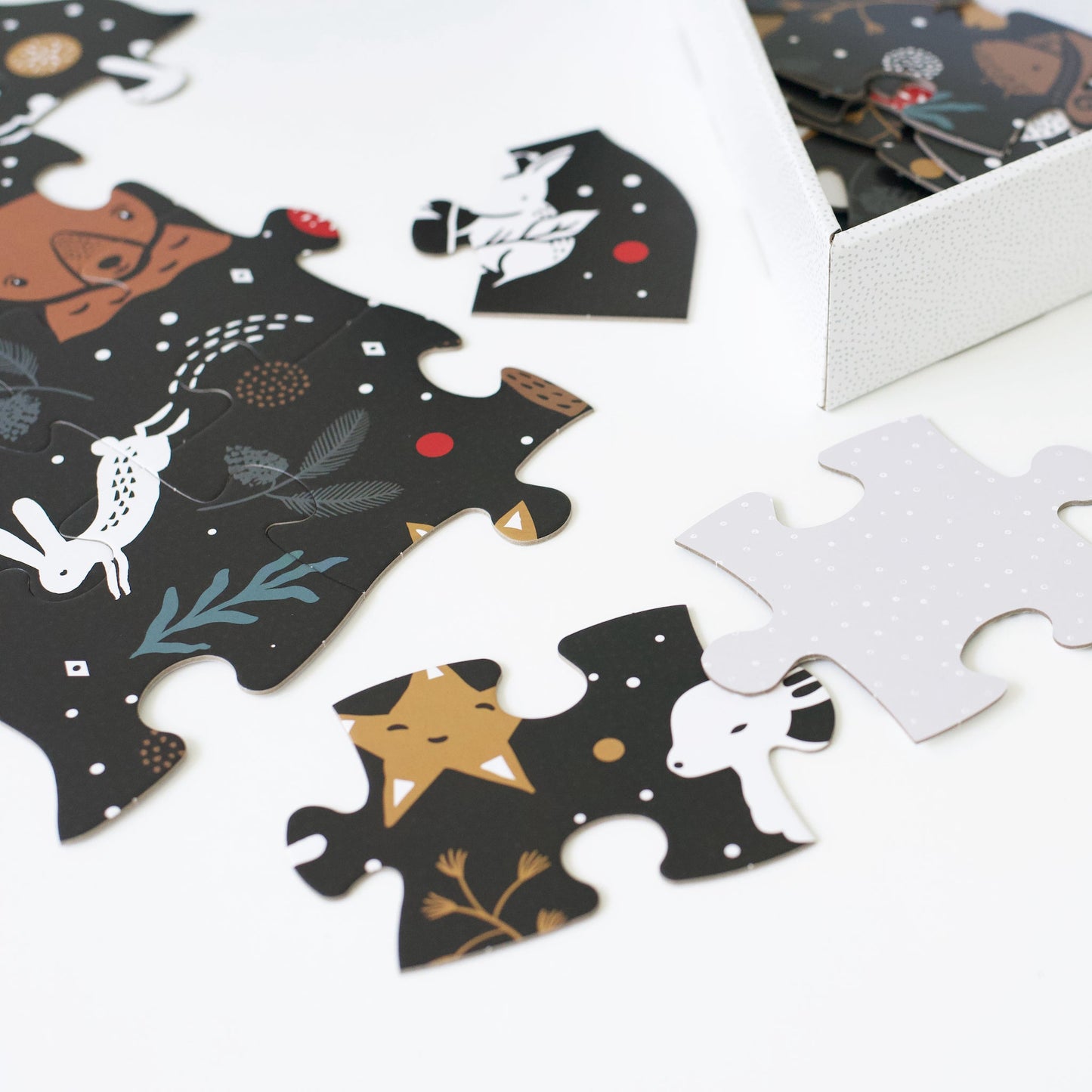 Wee Gallery Eco-Friendly Christmas Tree Floor Puzzle
