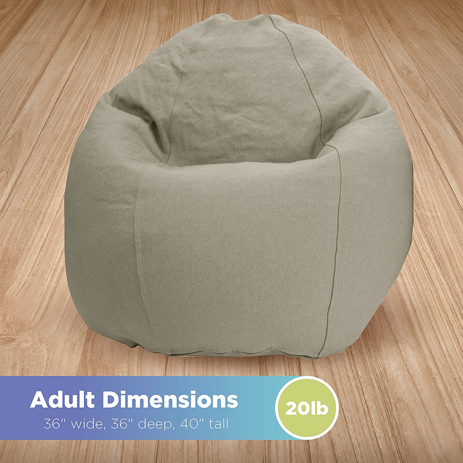 ComfyBean Adult Bean Bag Lounger