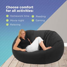 Load image into Gallery viewer, Bean Bag Loveseat Comfy Bean Family- Cotton, Organic Cotton, Hemp
