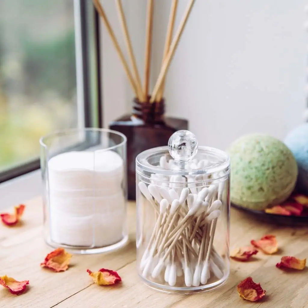 Jungle Culture Bamboo Cotton Buds | Eco Cotton Swabs (200 Pieces)