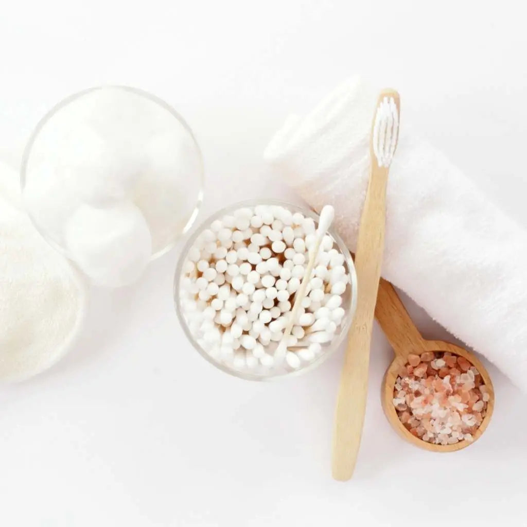 Jungle Culture Bamboo Cotton Buds | Eco Cotton Swabs (200 Pieces)