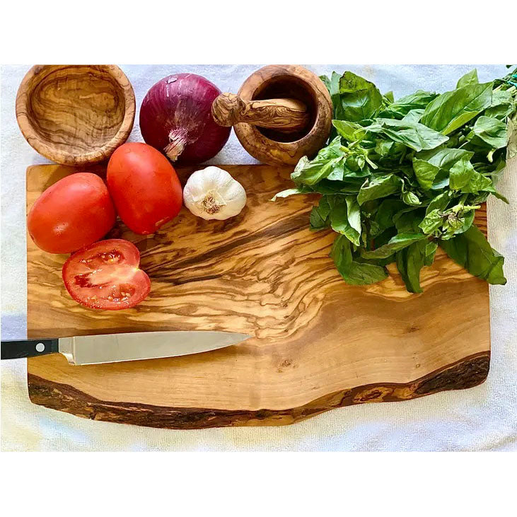 Rustic Olive Wood Cutting Board - Thumbnail 2