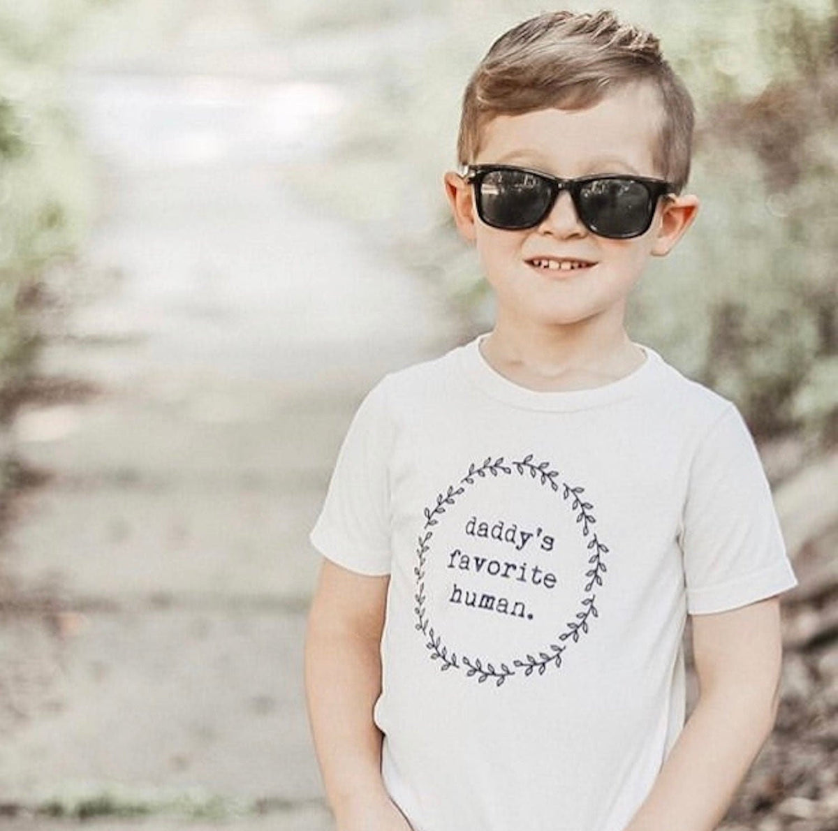 Daddy’s Favorite Human Organic Cotton Kids T-Shirt – Short Sleeve, 2T–6T