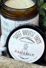 Load image into Gallery viewer, Sweet Harvest Farms Oh Baby Oh! &quot; What a bum!&quot; Organic Diaper Balm, Chafing, Cracked Skin
