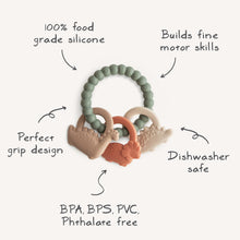 Load image into Gallery viewer, Dino Teething Ring
